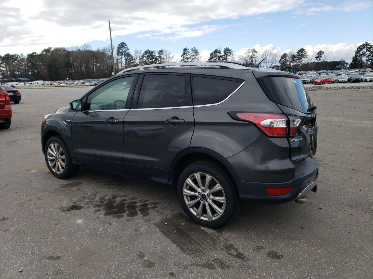 Image 2 of 2017 FORD ESCAPE TITANIUM 2017 with VIN 1FMCU9J94HUF09138