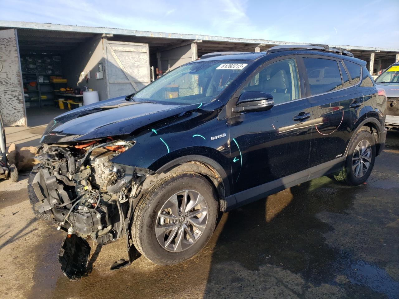 Image 1 of 2017 TOYOTA RAV4 HV LE 2017 with VIN JTMRJREV9HD076799