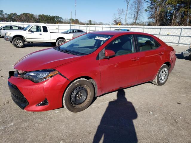 Image 1 of 2018 TOYOTA COROLLA L 2018 with VIN 5YFBURHE8JP756281