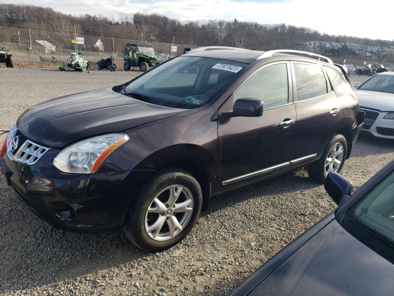 Image 1 of 2011 NISSAN ROGUE S 2011 with VIN JN8AS5MV3BW308818
