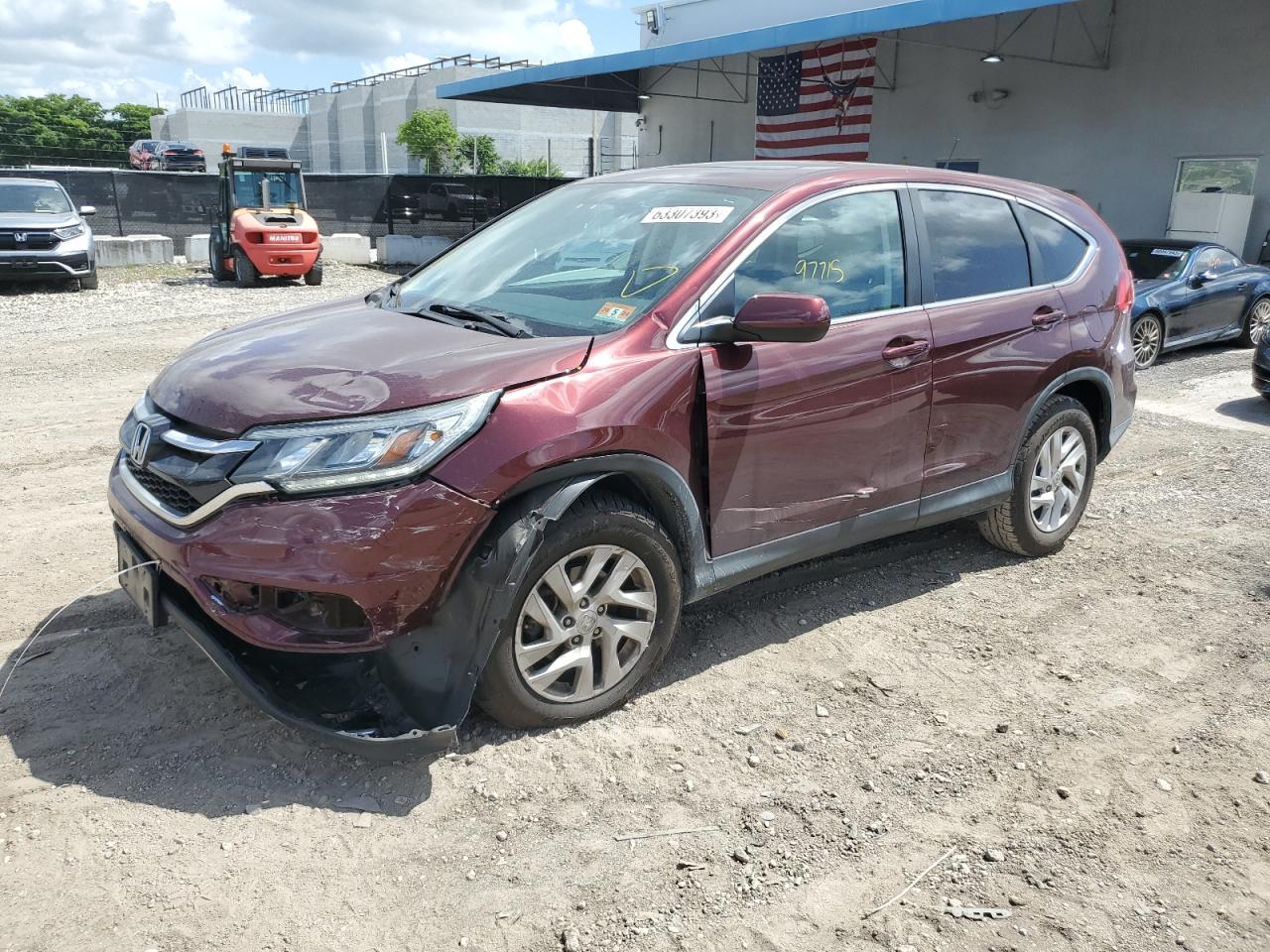 Изображение 2015 HONDA CR-V EX 2015