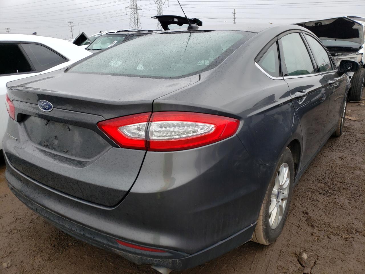 Изображение 3 2015 FORD FUSION S 2015 с VIN 3FA6P0G75FR289772