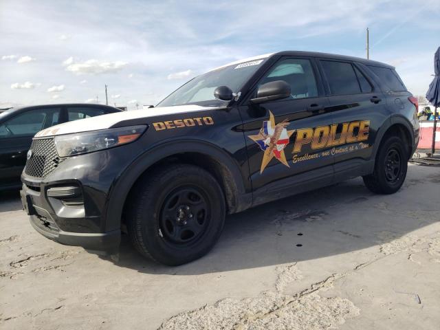 Image 1 of 2022 FORD EXPLORER POLICE INTERCEPTOR 2022 with VIN 1FM5K8ABXNGA28574