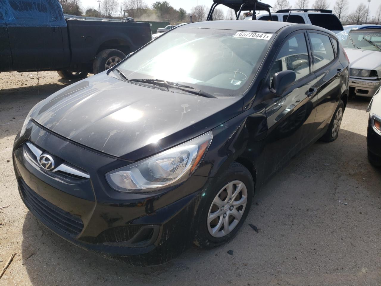 Image 2 of 2014 HYUNDAI ACCENT GLS 2014 with VIN KMHCT5AE6EU190023