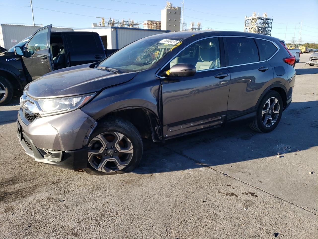 Image 1 of 2019 HONDA CR-V EX 2019 with VIN 7FARW2H51KE004634