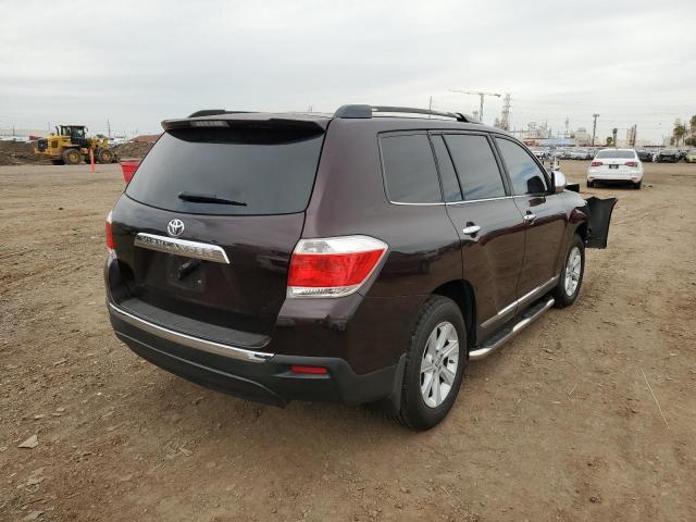 Image 3 of 2013 TOYOTA HIGHLANDER BASE 2013 with VIN 5TDZK3EH5DS092162