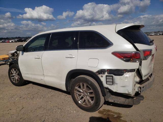 Изображение 2 2015 TOYOTA HIGHLANDER LE 2015 с VIN 5TDZARFH5FS015489