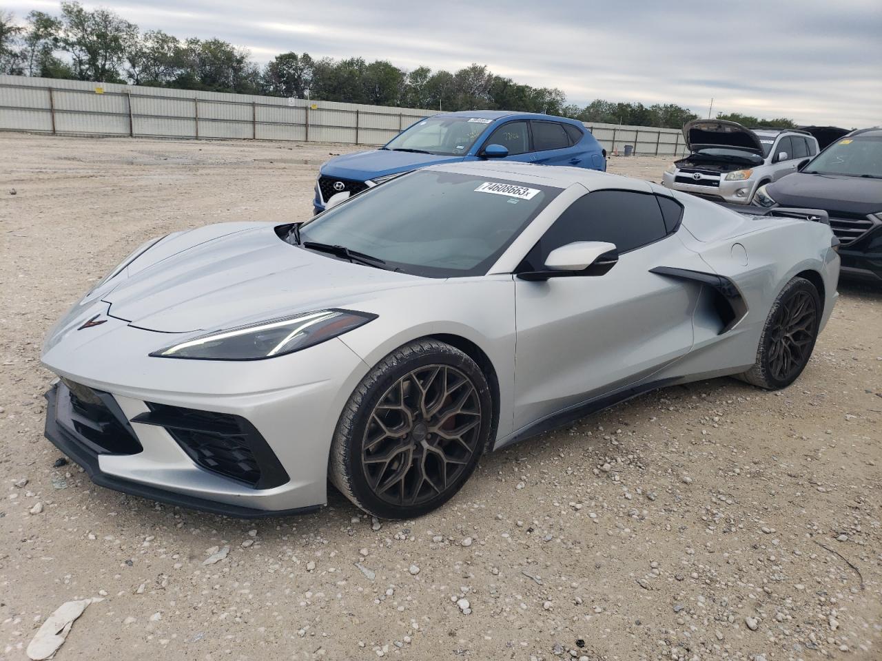 Image 1 of 2021 CHEVROLET CORVETTE STINGRAY 1LT 2021 with VIN 1G1YA2D46M5104258