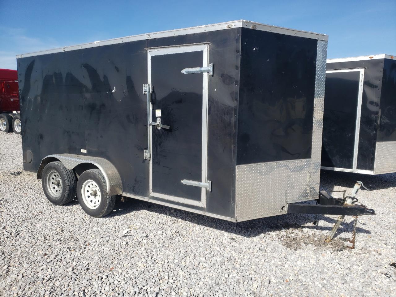 2021 FAST CARGO 14' ENCLOSED TRAILER 2021 image