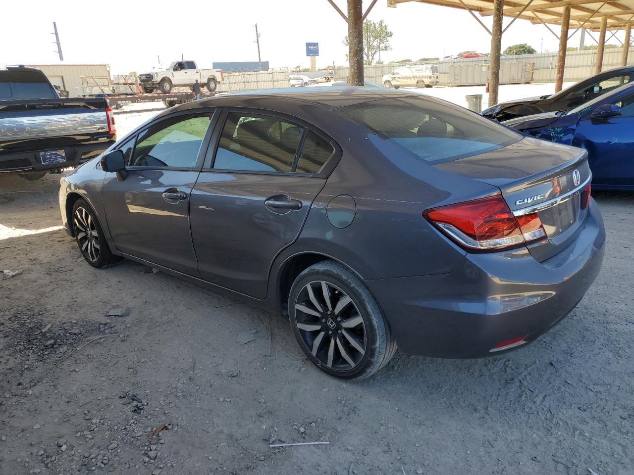 Image 2 of 2015 HONDA CIVIC EXL 2015 with VIN 2HGFB2F97FH517985