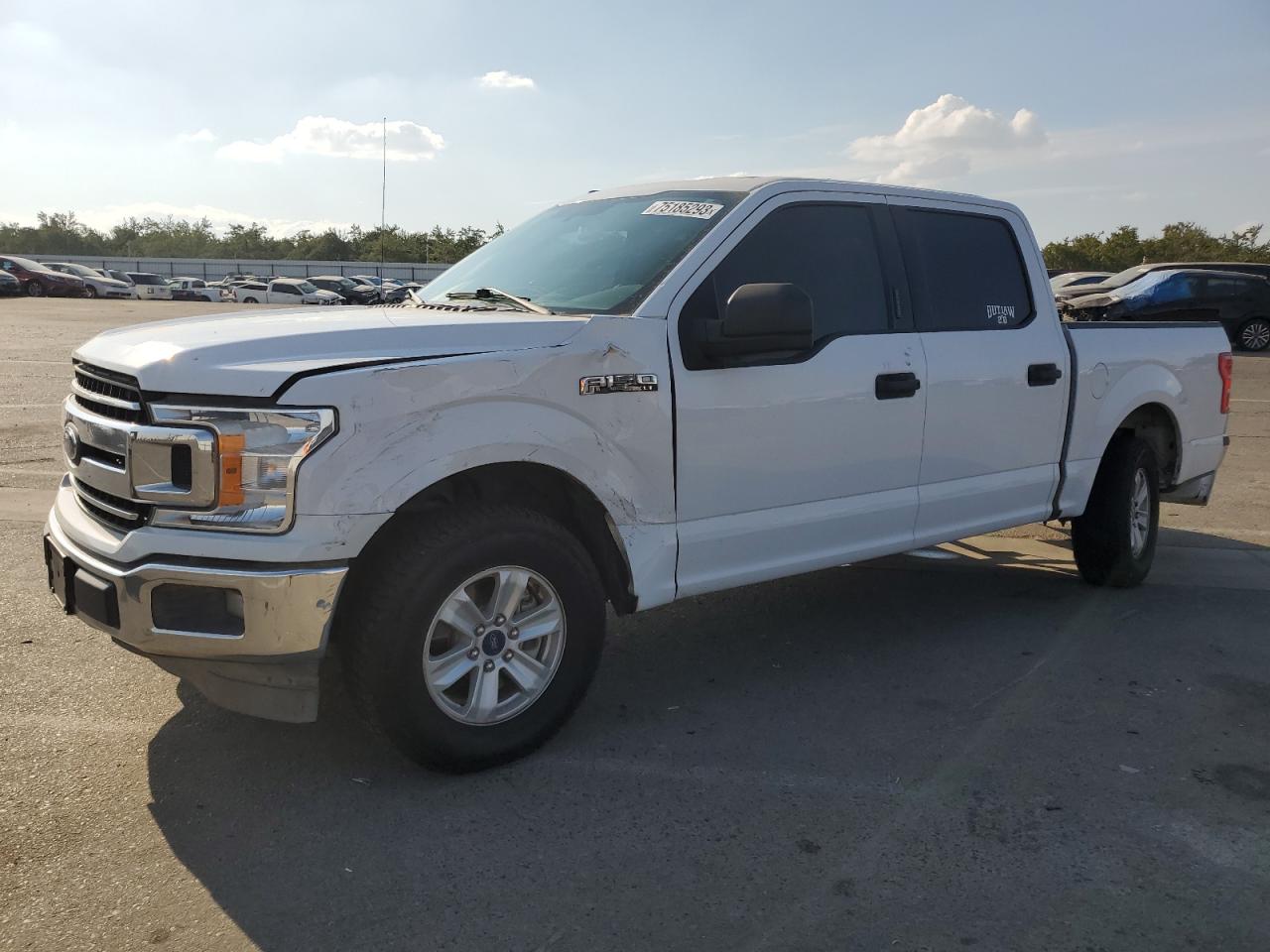 Image 1 of 2018 FORD F150 SUPERCREW 2018 with VIN 1FTEW1CB1JKE79316