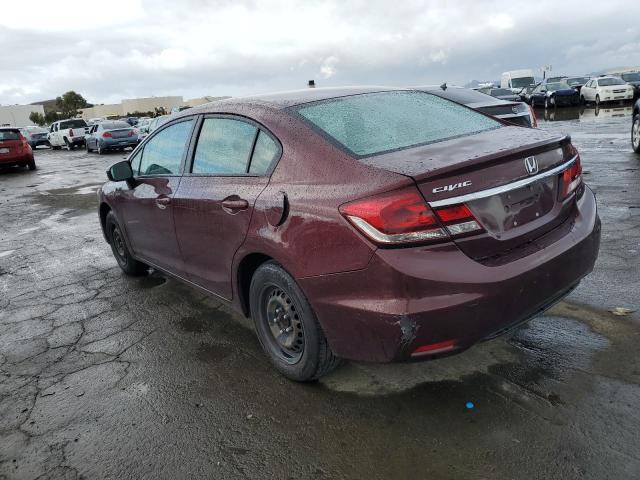 Image 2 of 2014 HONDA CIVIC LX 2014 with VIN 19XFB2F5XEE241064