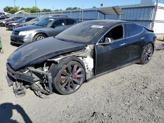 Obraz 1 z 2014 TESLA MODEL S  2014 z VIN 5YJSA1H26EFP68737