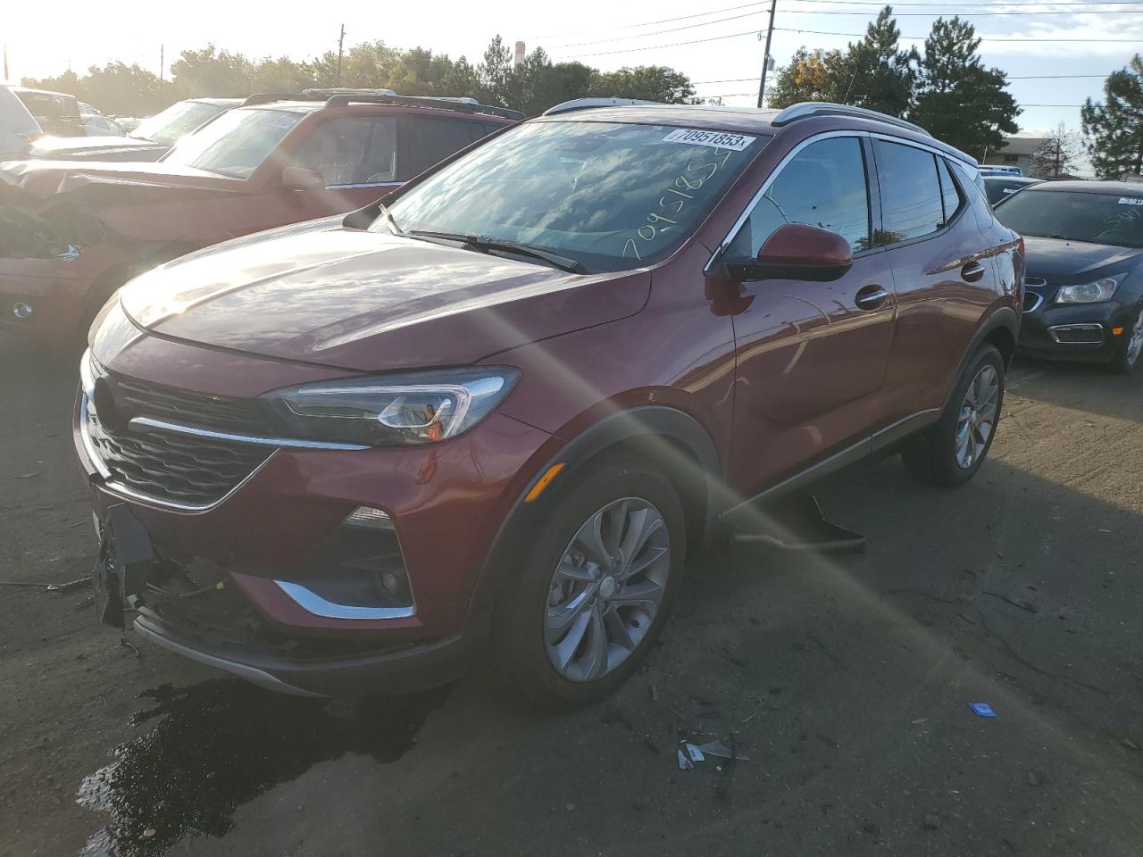 Изображение 1 2023 BUICK ENCORE GX ESSENCE 2023 с VIN KL4MMFSL2PB090034