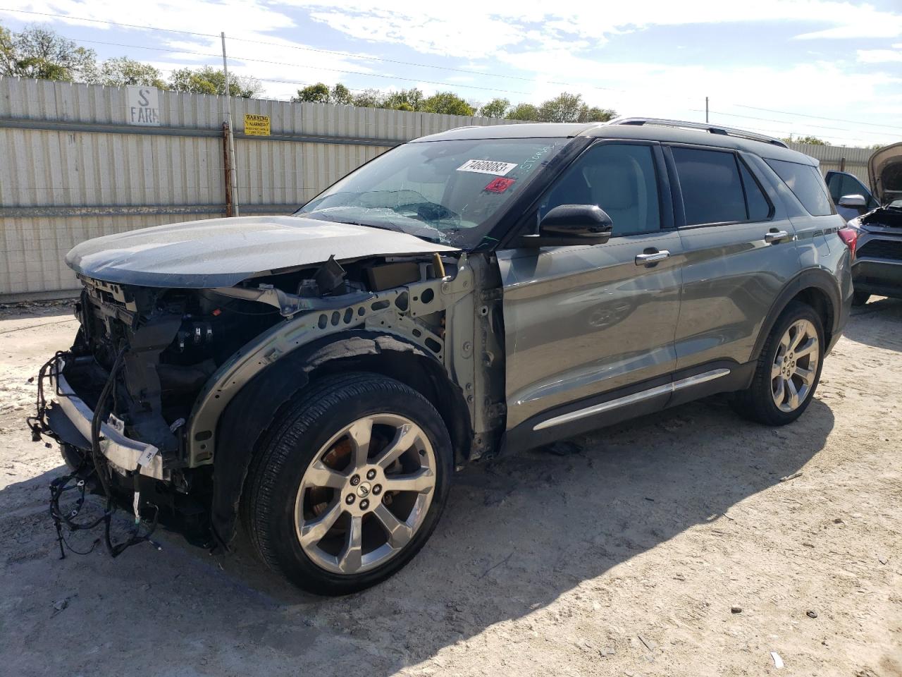 Obraz 1 z 2020 FORD EXPLORER PLATINUM 2020 z VIN 1FM5K8HC2LGB92705