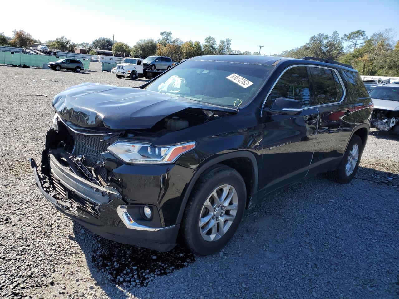 Image 1 of 2019 CHEVROLET TRAVERSE LT 2019 with VIN 1GNERGKW8KJ278896