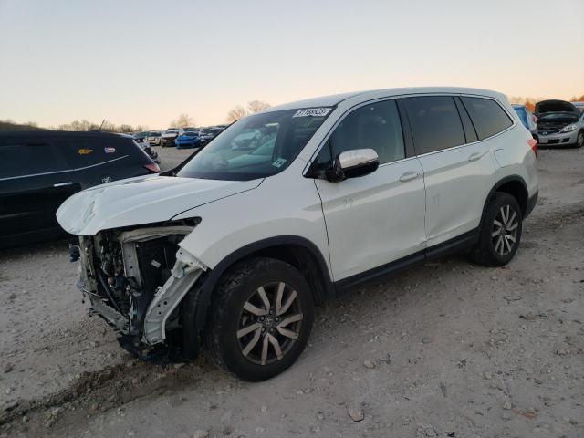 Image 1 of 2021 HONDA PILOT EX 2021 with VIN 5FNYF6H38MB092260