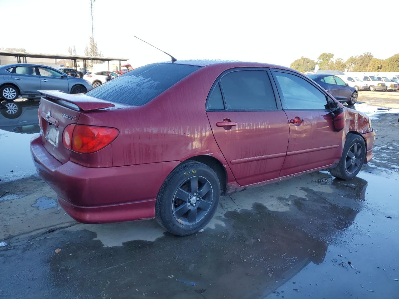 Image 3 of 2003 TOYOTA COROLLA CE 2003 with VIN 1NXBR32E63Z131483