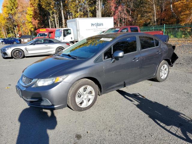 Image 1 of 2013 HONDA CIVIC LX 2013 with VIN 2HGFB2F52DH597898