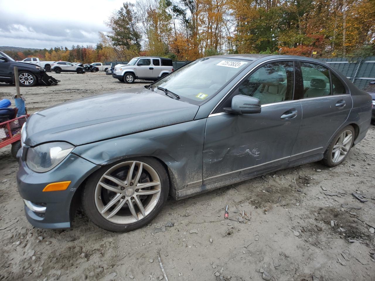 Изображение 1 2012 MERCEDES-BENZ C 300 4MATIC 2012 с VIN WDDGF8BB7CA704954
