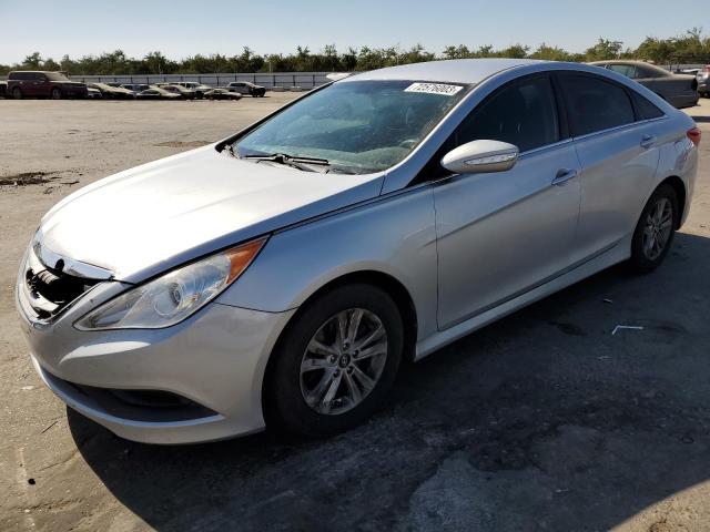 Image 1 of 2014 HYUNDAI SONATA GLS 2014 with VIN 5NPEB4AC8EH936166