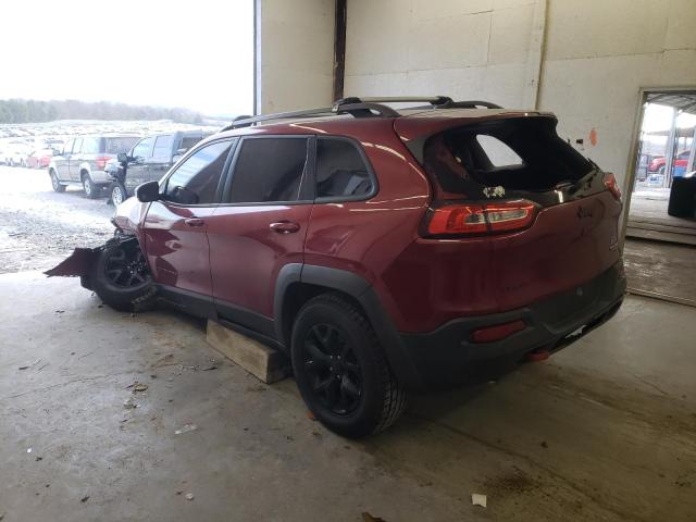 Image 2 of 2015 JEEP CHEROKEE TRAILHAWK 2015 with VIN 1C4PJMBS4FW729741