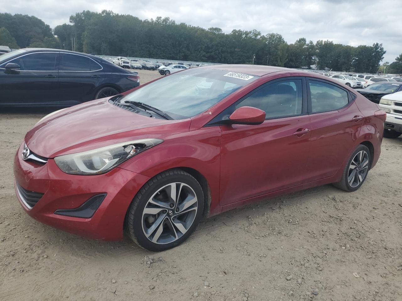 Obraz 1 z 2014 HYUNDAI ELANTRA SE 2014 z VIN 5NPDH4AE8EH509548
