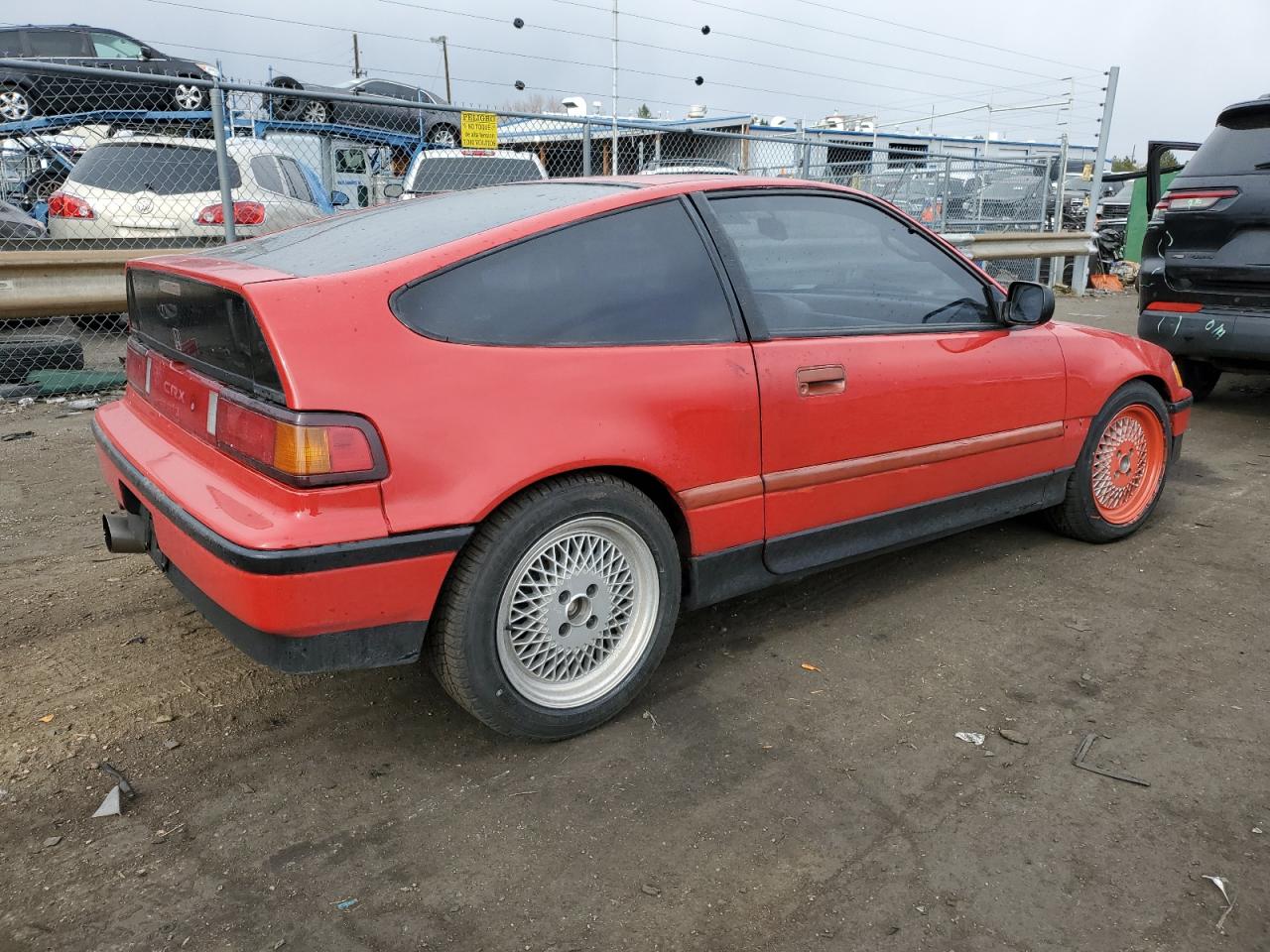 Image 3 of 1988 HONDA CIVIC CRX DX 1988 with VIN JHMED8355JS031331