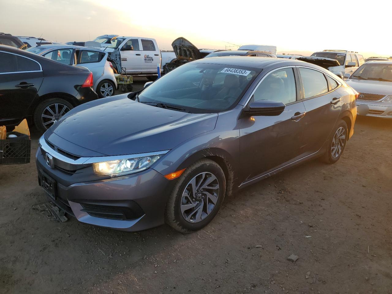 Image 1 of 2017 HONDA CIVIC EX 2017 with VIN 19XFC2F74HE232721