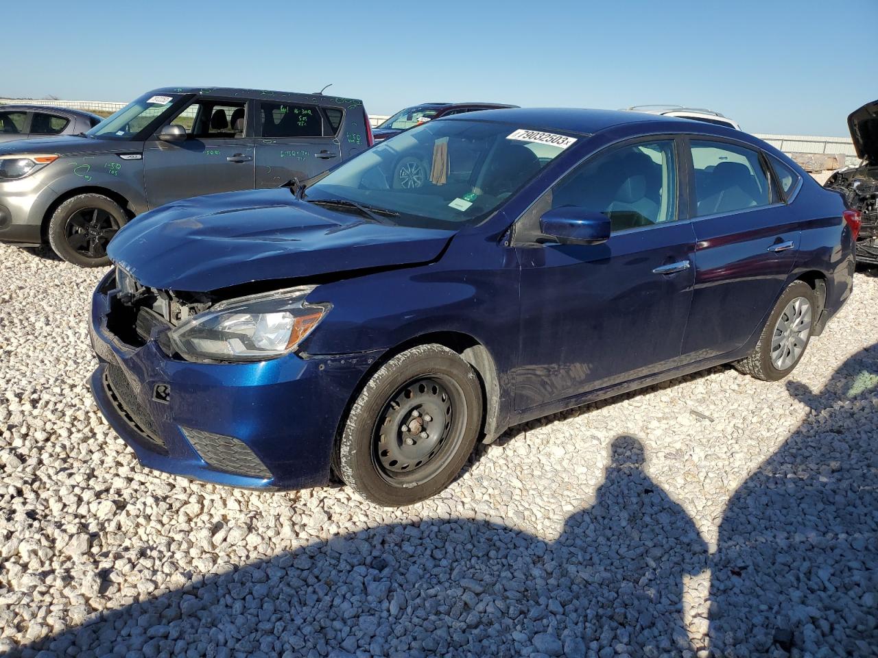 Image 1 of 2017 NISSAN SENTRA S 2017 with VIN 3N1AB7AP1HY255313