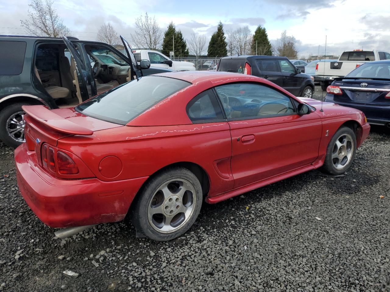 Image 3 of 1996 FORD MUSTANG COBRA 1996 with VIN 1FALP47V6TF154107