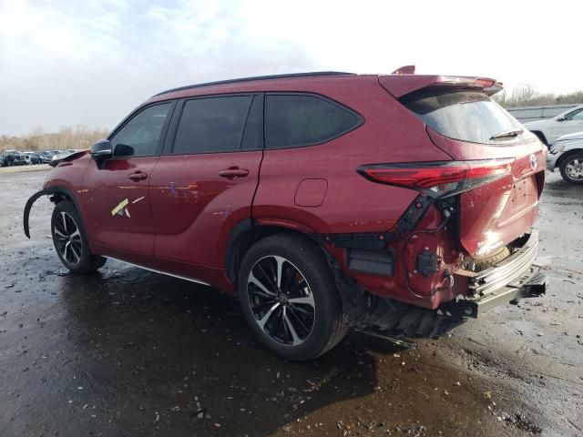 Image 2 of 2022 TOYOTA HIGHLANDER XSE 2022 with VIN 5TDJZRAHXNS105040