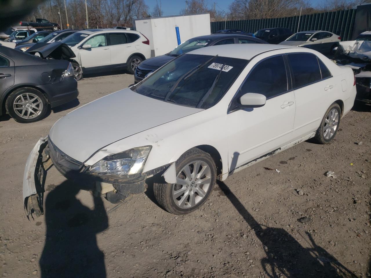 Изображение 1 2007 HONDA ACCORD SE 2007 с VIN 1HGCM66407A068030