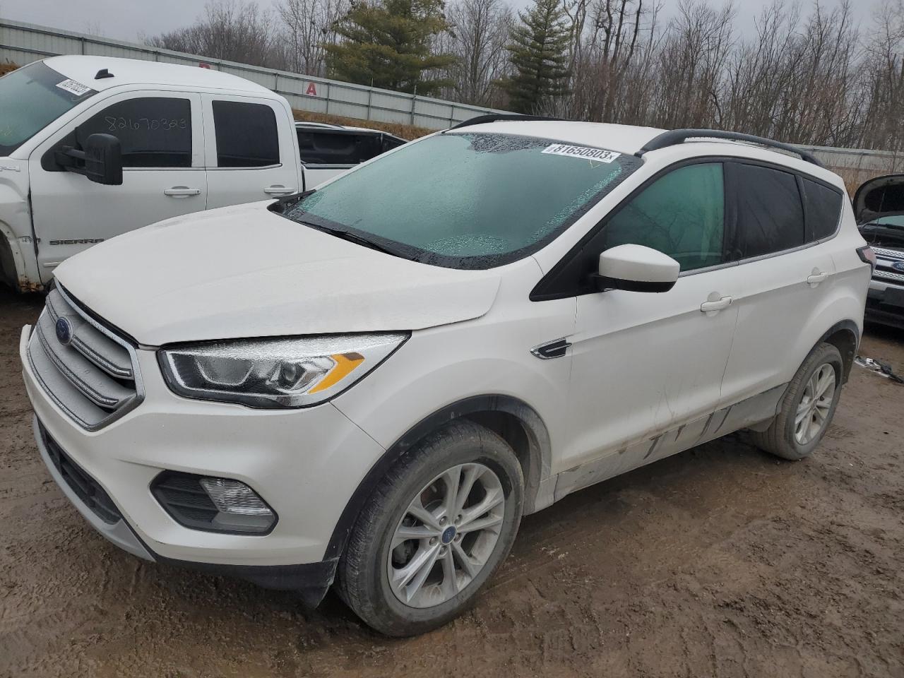 Image 1 of 2018 FORD ESCAPE SEL 2018 with VIN 1FMCU0HDXJUA03521