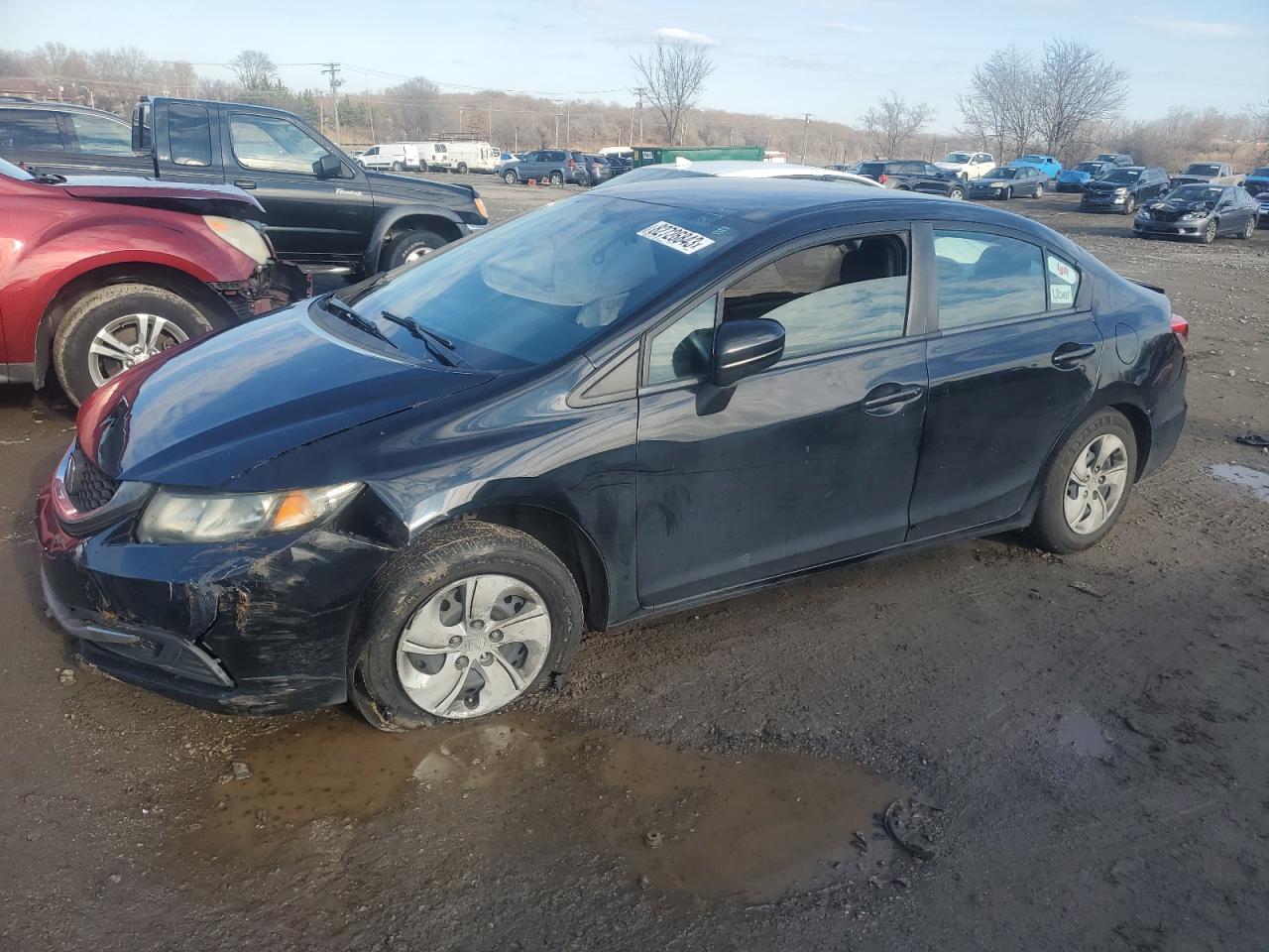 Изображение 1 2014 HONDA CIVIC LX 2014 с VIN 2HGFB2F54EH538563