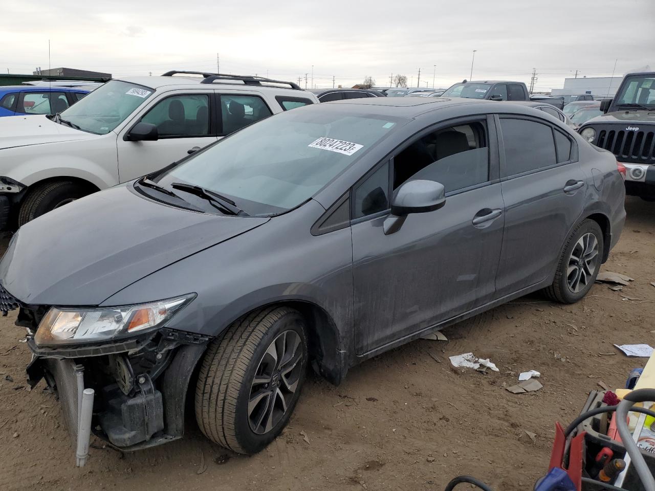 Obraz 1 z 2013 HONDA CIVIC EX 2013 z VIN 2HGFB2F83DH516899