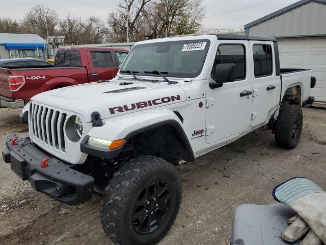 Image 1 of 2020 JEEP GLADIATOR RUBICON 2020 with VIN 1C6JJTBG4LL100898
