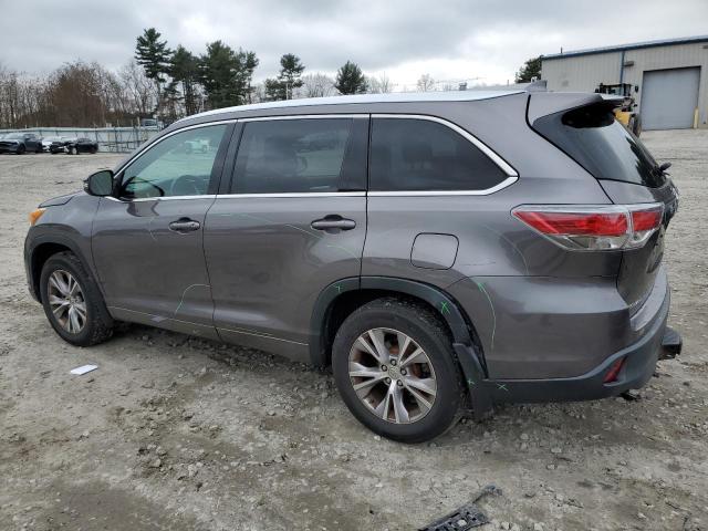 Изображение 2 2015 TOYOTA HIGHLANDER XLE 2015 с VIN 5TDJKRFH8FS172752