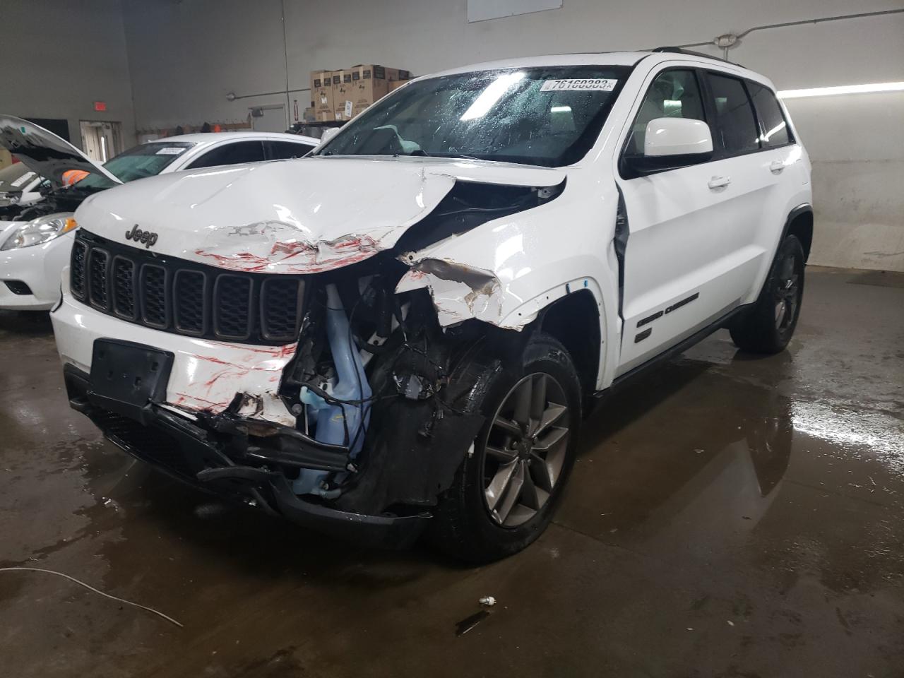 Image 1 of 2016 JEEP GRAND CHEROKEE LAREDO 2016 with VIN 1C4RJFAG2GC470767
