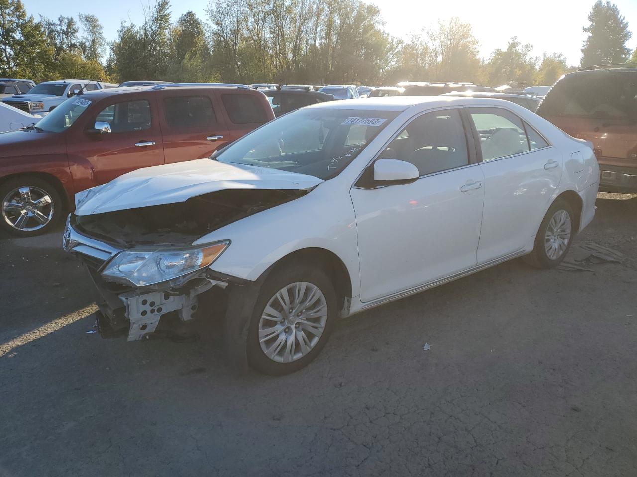 Image 1 of 2014 TOYOTA CAMRY L 2014 with VIN 4T4BF1FK2ER363441