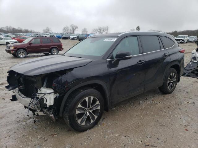 Image 1 of 2020 TOYOTA HIGHLANDER XLE 2020 with VIN 5TDHZRBH7LS042909