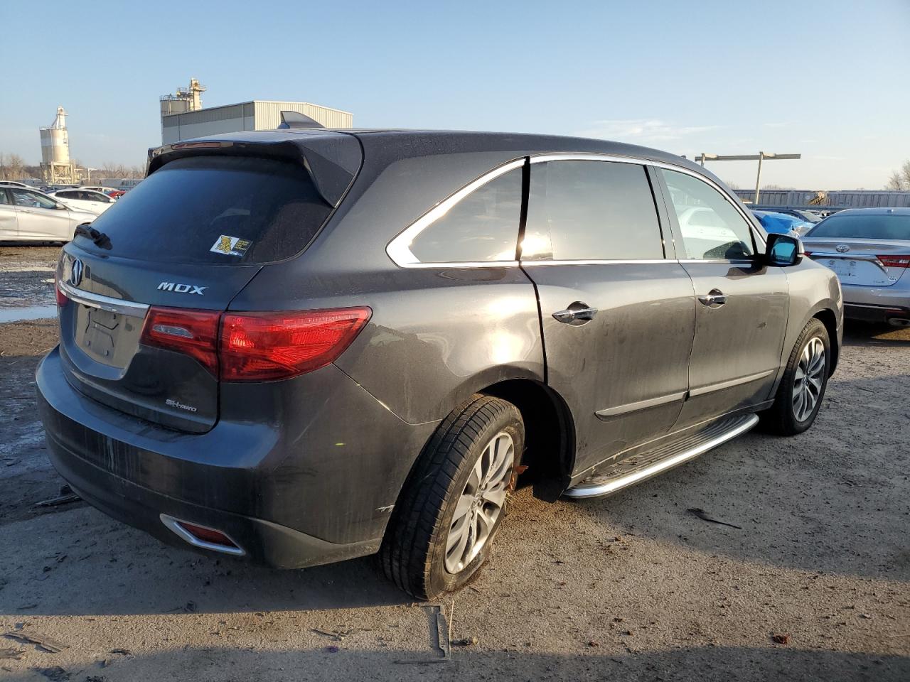 Image 3 of 2015 ACURA MDX TECHNOLOGY 2015 with VIN 5FRYD4H46FB023765