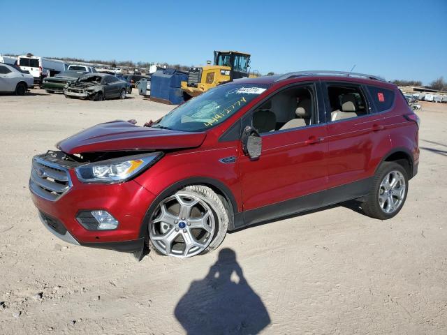 Image 1 of 2017 FORD ESCAPE TITANIUM 2017 with VIN 1FMCU0J93HUC95187