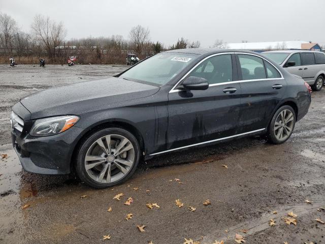 Image 1 of 2017 MERCEDES-BENZ C 300 4MATIC 2017 with VIN 55SWF4KB5HU194020