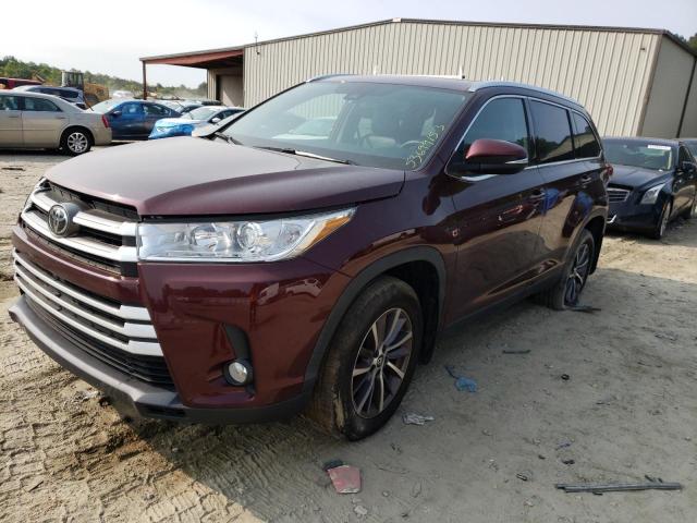 Изображение 1 2019 TOYOTA HIGHLANDER SE 2019 с VIN 5TDJZRFHXKS995043