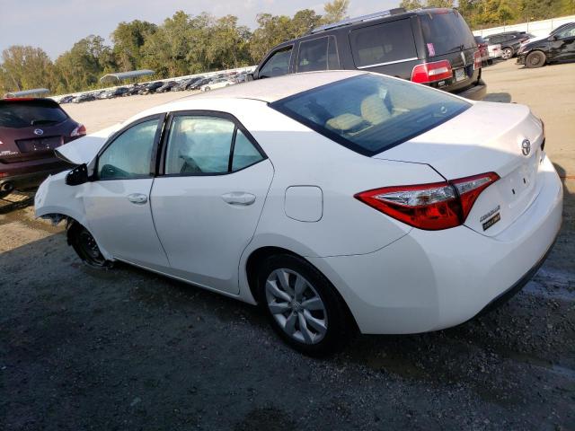 Image 2 of 2014 TOYOTA COROLLA L 2014 with VIN 2T1BURHE0EC209964