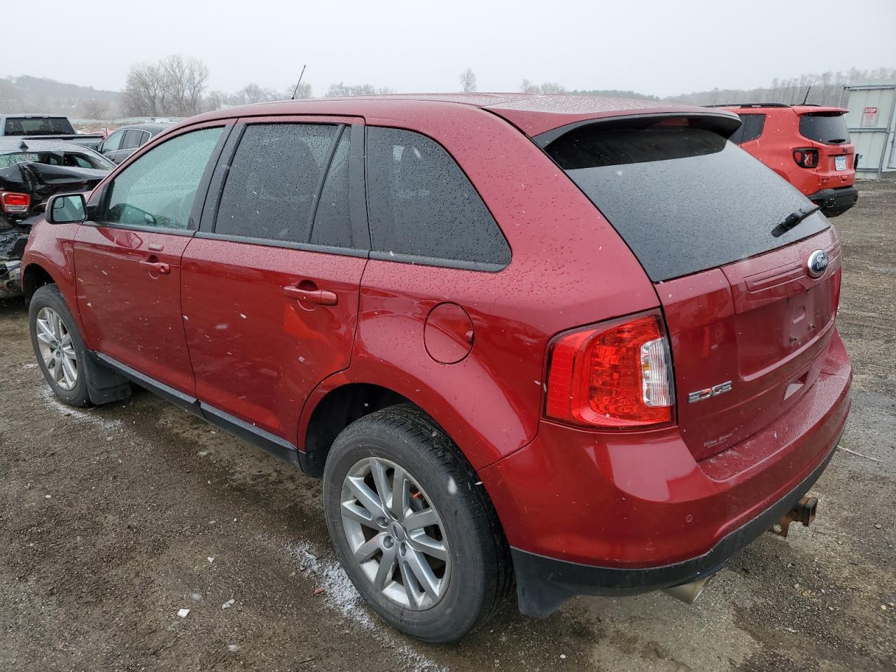 Image 2 of 2014 FORD EDGE SEL 2014 with VIN 2FMDK4JC7EBB11206