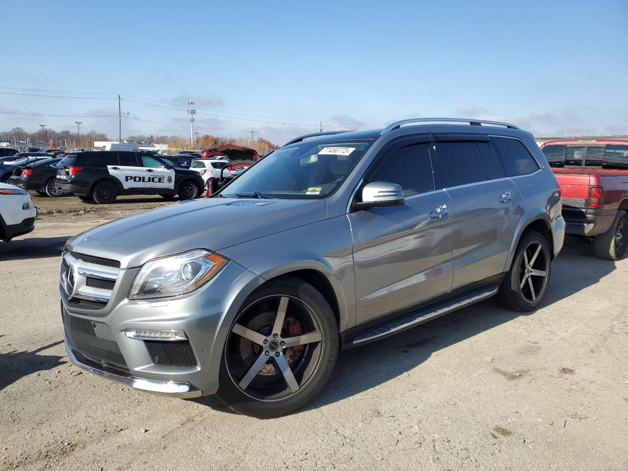 Obraz 1 z 2014 MERCEDES-BENZ GL 550 4MATIC 2014 z VIN 4JGDF7DE8EA361231