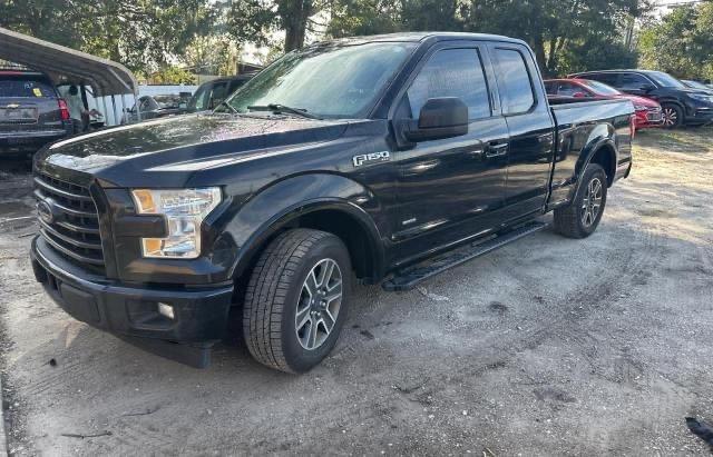 Image 2 of 2017 FORD F150 SUPER CAB 2017 with VIN 1FTEX1CP2HKC58648