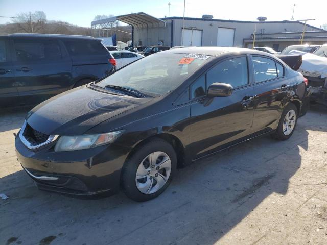 Image 1 of 2014 HONDA CIVIC LX 2014 with VIN 2HGFB2F55EH513039